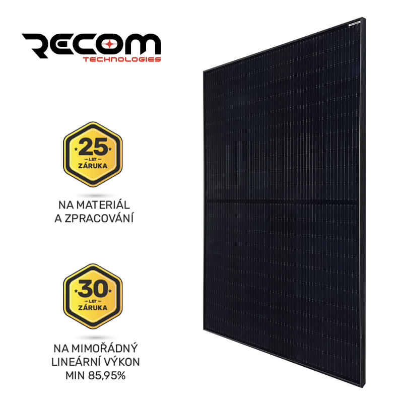 RECOM LYNX N-Type 410–430W Fullblack